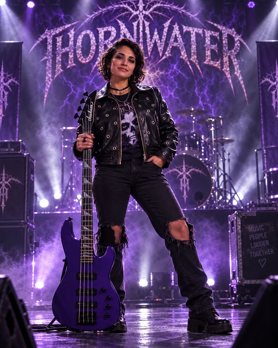 Mariana Bosch, THORNWATER bassist